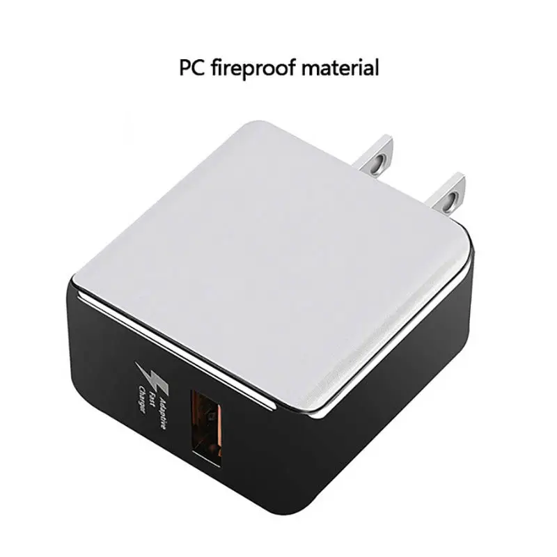 QC3.0 настенное зарядное устройство EU US USB мобильный телефон Быстрая зарядка голова дорожный адаптер для зарядного устройства стандартный штекер usb настенное зарядное устройство