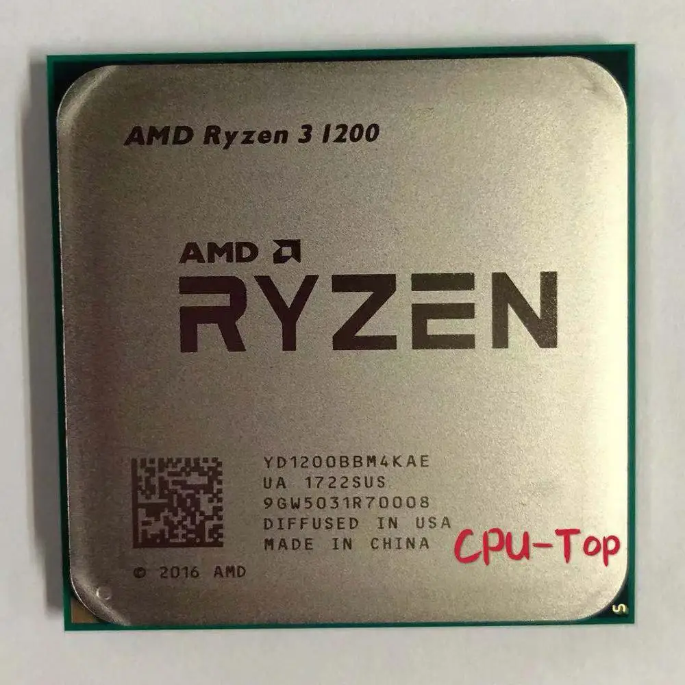 AMD Ryzen 3 1200 R3 1200 3,1 ГГц Quad Core Quad нить Процессор процессор YD1200BBM4KAE гнездо AM4|Процессоры| | АлиЭкспресс