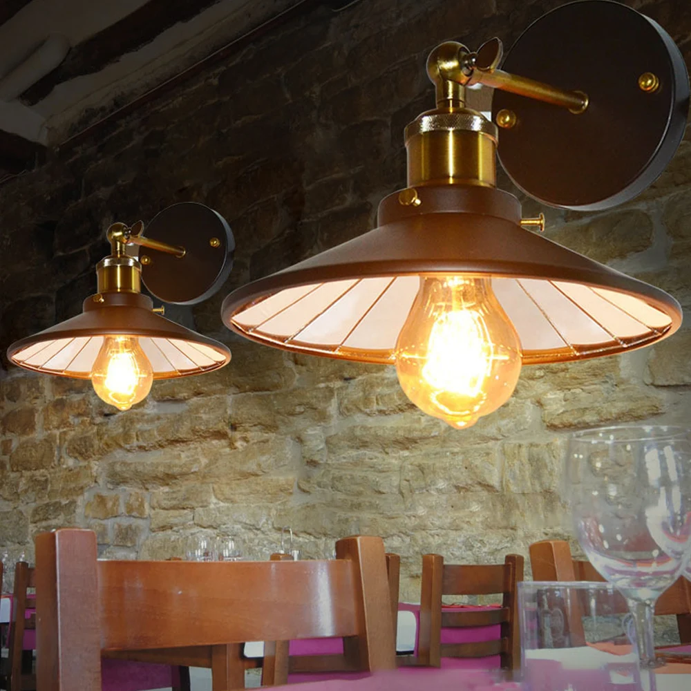 Industriel rétro style vintage réglable mur de lumière appliques lampe décoration d/'intérieur