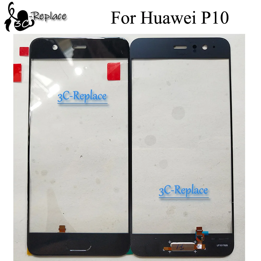 

For Huawei P10 VTR-AL00 VTR-L09 VTR-L29 VTR-TL00 VTR-L29B Touch Screen Digitizer Glass Lens Replacement with fingerprint