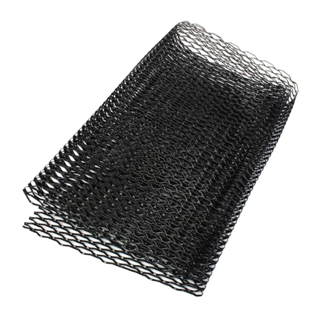 1 Pcs 40x13 Inch Car Grille Mesh Net Sheet Aluminum Alloy Sea Gull Shape Grill Cover 0.31x0.98 | Автомобили и мотоциклы