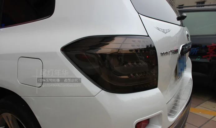 Автомобильный задний светильник s для Toyota Highlander 2012- задний светильник s светодиодный задний светильник DRL+ тормоз+ сигнальная Автомобильная задняя лампа