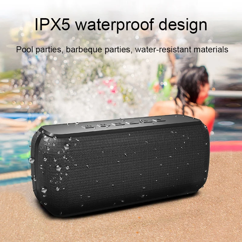 50W High Power Bluetooth Speaker Subwoofer Outdoor