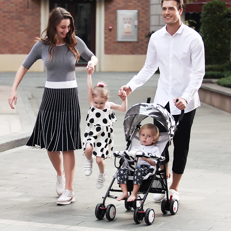 Baby newborn umbrella stroller ultra light portable foldable breathable shock-absorbing travel baby