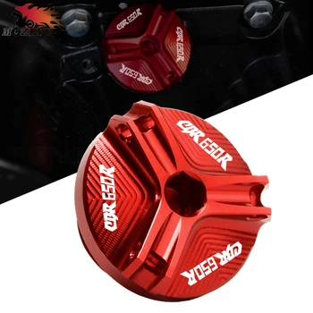 

New Red For HONDA CBR650R CBR 650R 2018-2020 2019 Motorcycle CNC Aluminum M20*2.5 Engine Oil Filler Cover Plug Cap Screw cover