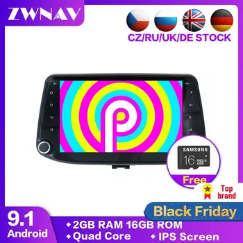 

Android 9.1 car dvd gps multimedia player For hyundai I30 2017 2018 car dvd navigation video audio player BT radio tape recorder