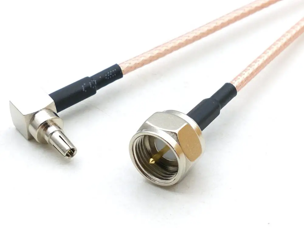 100 шт. кабель CRC9 MALE ANGLE to F Coax RF rg316|Соединители| |