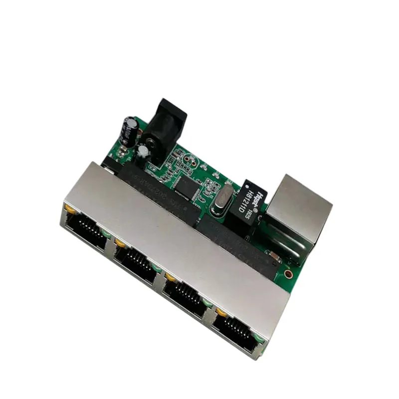 Интерчейнджер 5 портов мини-модуль переключателя 5V9V широкое напряжение 100 мегабайт сетевая камера сетевая передача