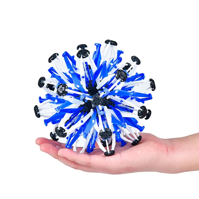 Expandable Plastic Ball Toy Stress Relief Magic Telescopic Ball for Children  Adults 3