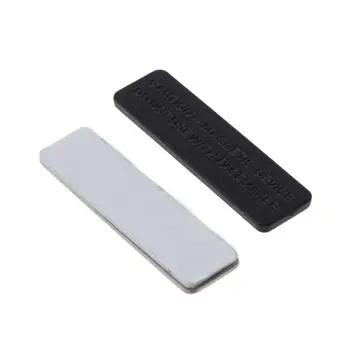 

20Pc Blank Magnetic Name Badge Holder Identification Reuseable Magnetic Id Card Holders for Jacket Lapel Shirts No Holes