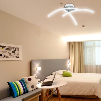 

Hot Selling LED Ceiling Light 21W 1700LM-2300LM 3000K-6000K Bifurcated Ceiling Light for Living Room Bedroom Decoration Light