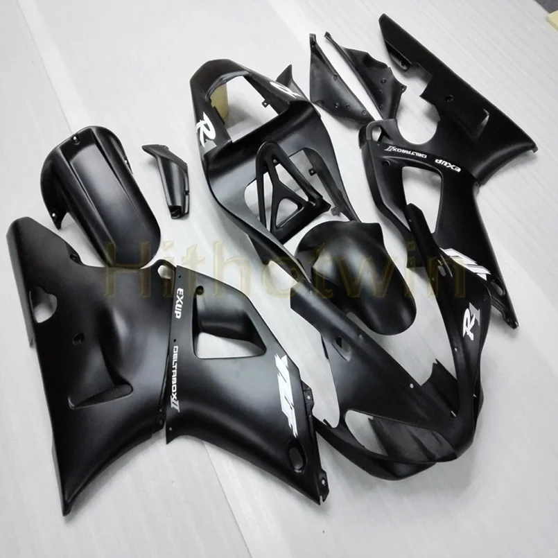 Пользовательский капот мотоцикла для YZF-R1 2000-2001 ABS Пластиковый обтекатель литья под давлением синий - Цвет: D