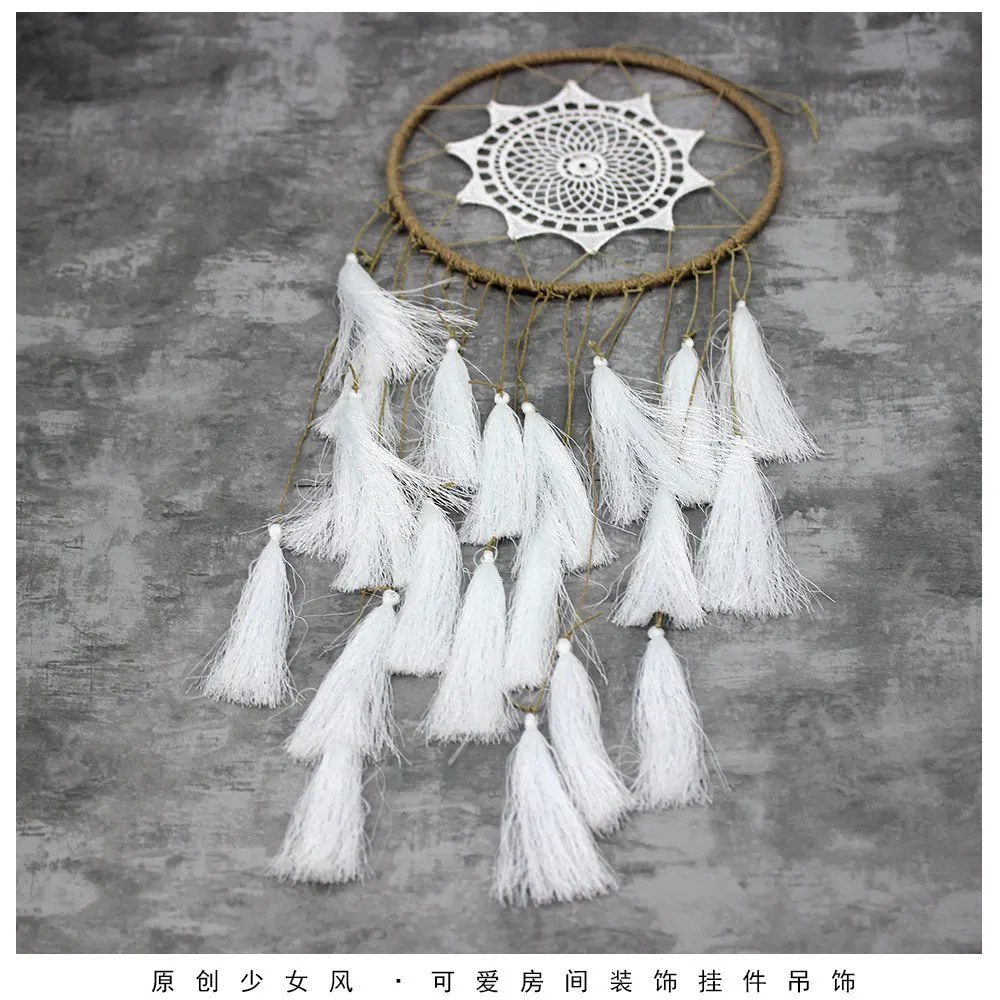 MS7028 New Style Three Layer Tassels Dream Catcher Pendant Rope Retro Home Decoration Dreamcatcher Door Decoration Pendant