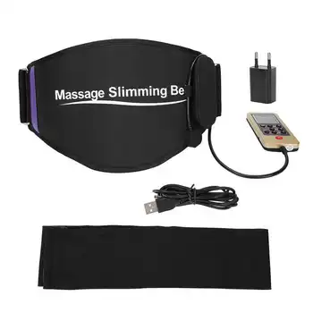 

Electric Slimming Belt Waist Massager Lumbar Brace Lower Back Support Belt Muscle Stimulator Relieve Back and Waist Pain