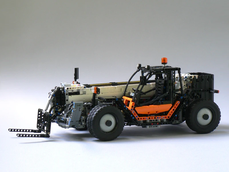 RC power function Technic Telehandler Строительные блоки Набор игрушек развивающий детский подарок на день рождения