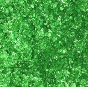 Green Стеклянный цветной песочный рыбный нижний аквариум с песком s украшение в виде рыбок ландшафтный камень Микро Ландшафтный декоративный - Цвет: Green