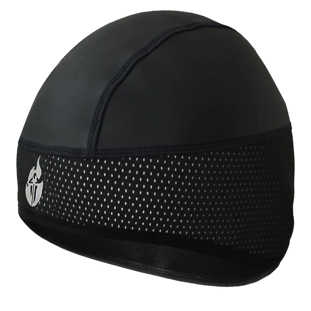 Bike Ski Hat Snow Beanie Sports Windproof Cap Outdoor Black One Size  Cycling Hat for Winter