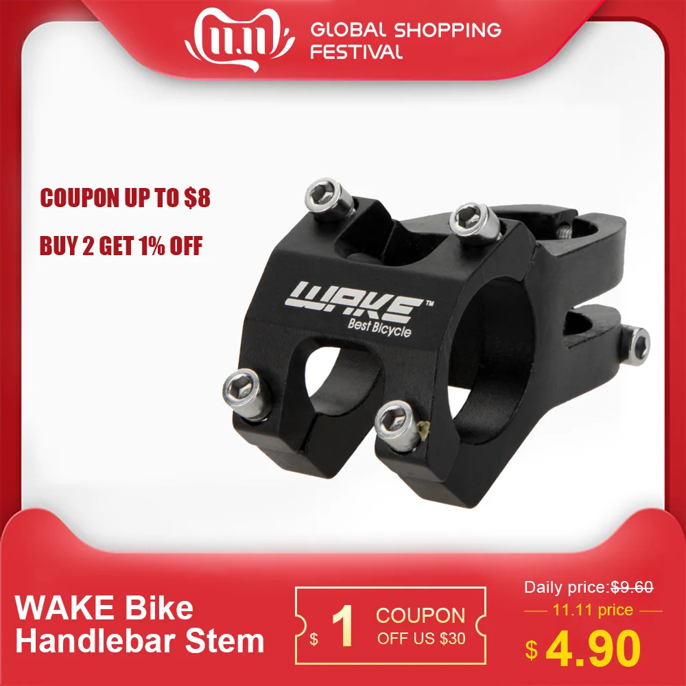 Велосипедный руль для велосипеда WAKE MTB 31 8 мм велосипедные части Bicicleta 5 цветов