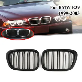 

Racing Grille For BMW E39 5 Series matte Black 1999 2000 2001 2002 2003 Car Styling Grill M5 Style Kidney Double Slat Grille