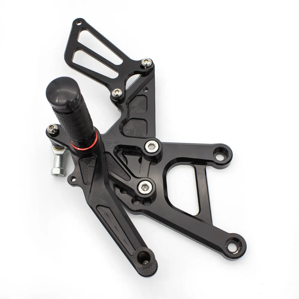 Для Honda CBR150 CBR 125 150 2011- 2012 2013 CNC Алюминиевый Регулируемый мотоцикл Rearset задний комплект Подножки педаль подставка для ног