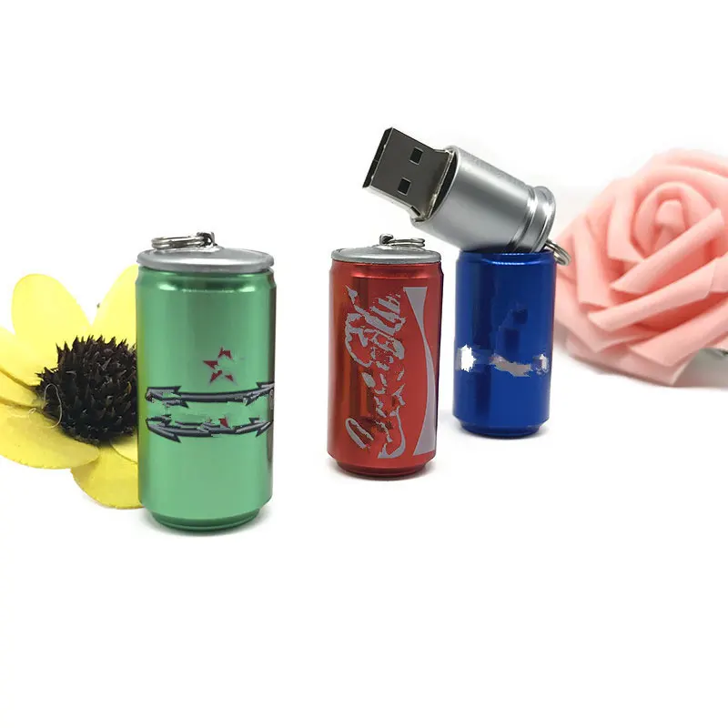 Usb флешка 128 ГБ бутылка для напитков USB флэш-накопитель 32 Гб 2,0 4 ГБ 8 ГБ переносные пивные бутылки ручка привод 16 Гб Флешка 64 Гб подарок на