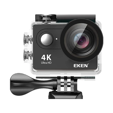Оригинальная экшн-камера eken H9/H9R Ultra HD 4K WiFi 1080 P/60fps 2,0 lcd 170D объектив камера на шлем Водонепроницаемая профессиональная спортивная камера - Цвет: H9 black