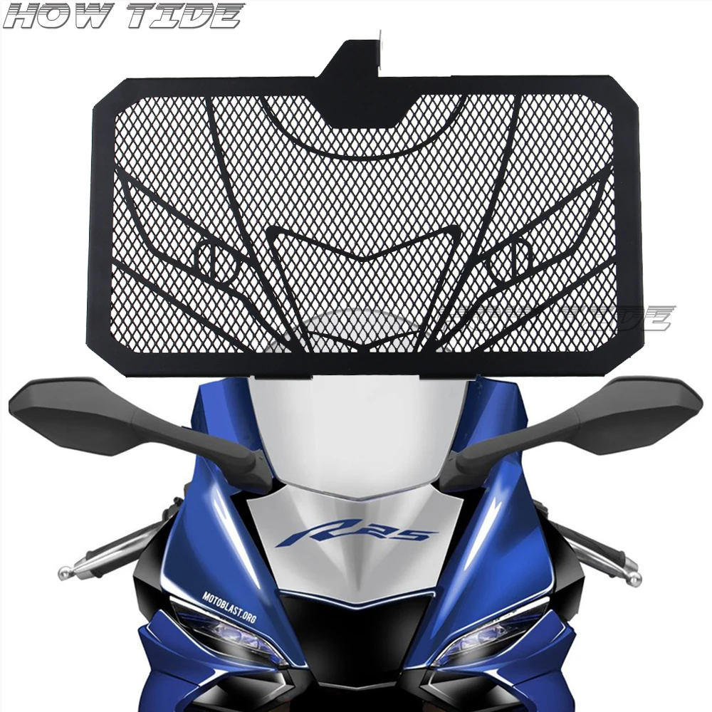 

For Yamaha YZFR3 YZFR25 YZF R3 R25 2015 2016 2017 2018 2019 2020 Motorcycle Accessories Radiator Grille Protective Grille Cover