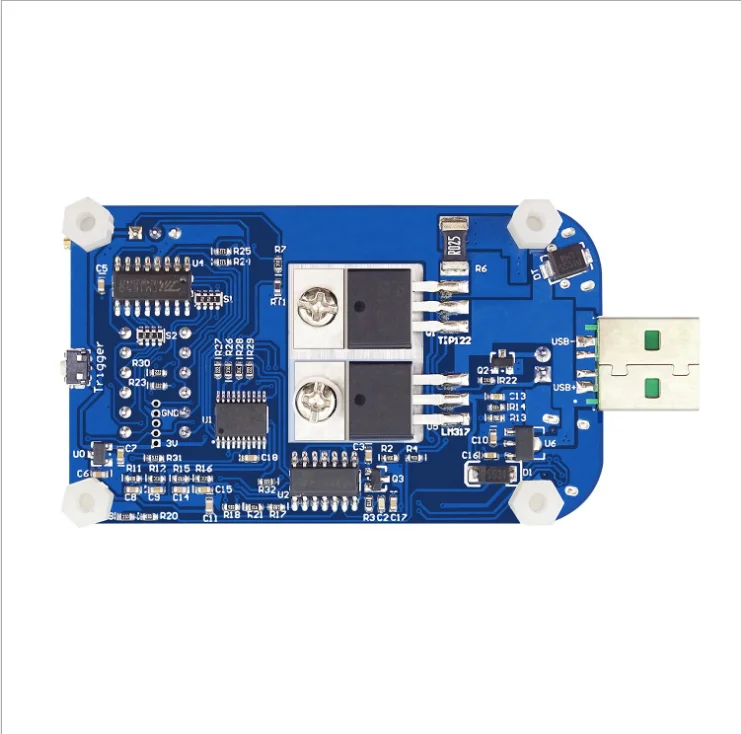 RD HD35 트리거 QC2.0 QC3.0 전자 USB 부하 저항기, 배터리 방전 테스트 조정 가능한 전류 전압 35W