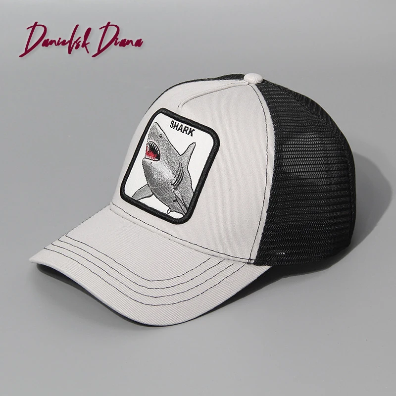 Cap Baseball-Net Embroidery Truck Animal Rabbit Spring Summer Adjustable Driver-Cap Sunshade-Size