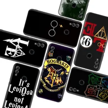 Гарри Поттера любовь черный чехол для huawei Y9 Y5 Y6 Y7 Honor 10 9 Lite 9X8X8 S 8A фотоаппаратов моментальной печати 7S 7A 10i 20i V20 чехол для телефона Capa