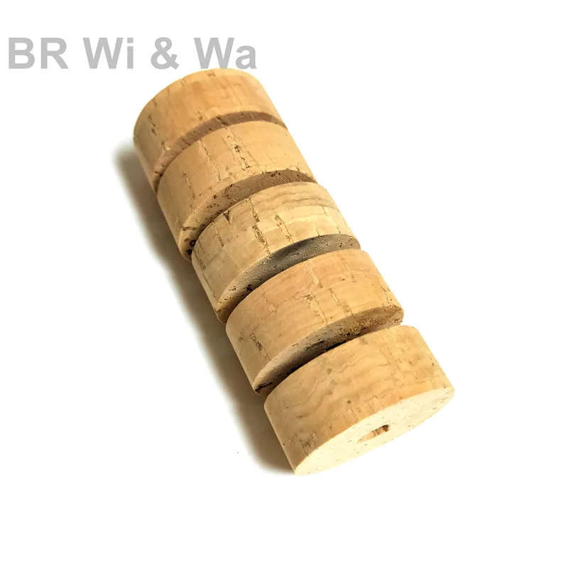 BR Wi&Wa AAA cork ring ( 10pcs ) 1 1/4 x 1/2 x1/4'' high quality cork  fishing rod repair rod building