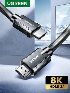 Кабель HDMI 2,1 UGREEN для ТВ-приставки, USB-концентратор, PS5, кабель HDMI 8K/60 Гц, высокоскоростной кабель-разветвитель HDMI, кабель eARC HDR10 + HDMI2.1