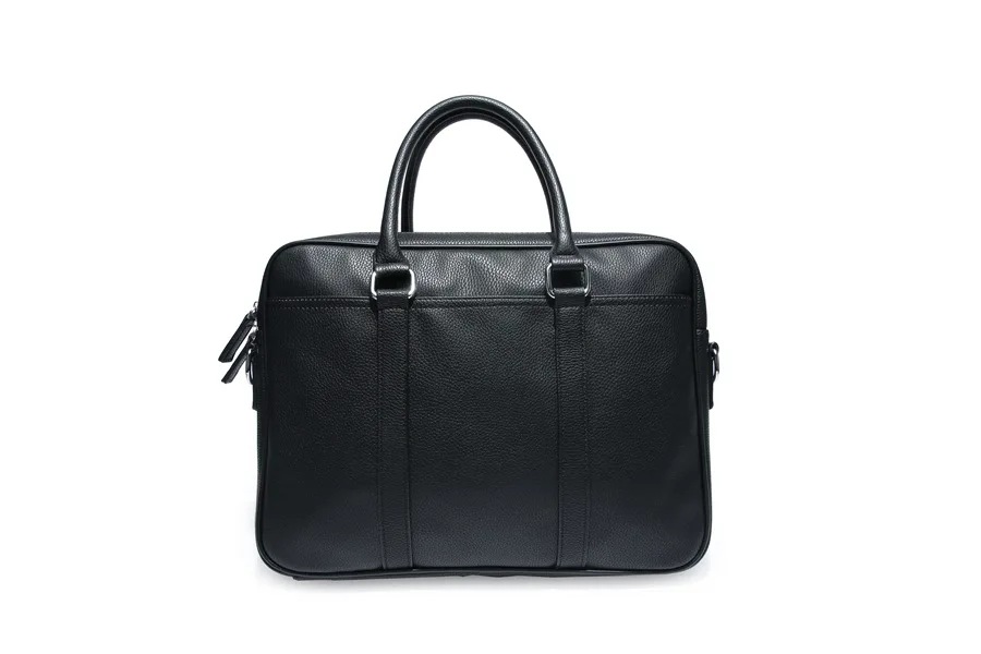 Men's Business Black Casual Bag pu leather Briefcase men's Tote bags High quality male Business large capacity