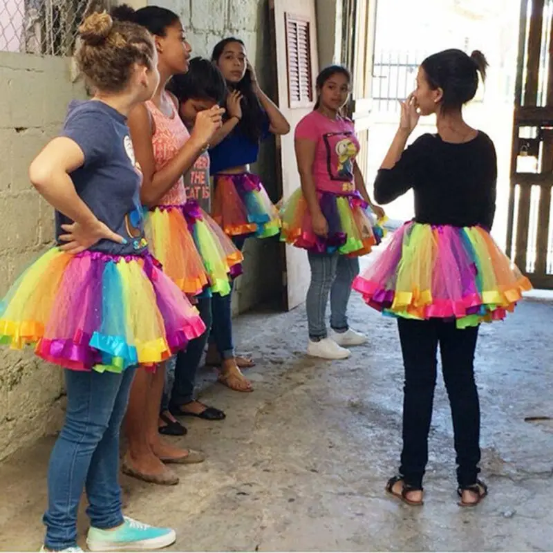 Новинка 2019 детские юбки юбка для маленьких девочек принцесс вечевечерние балета