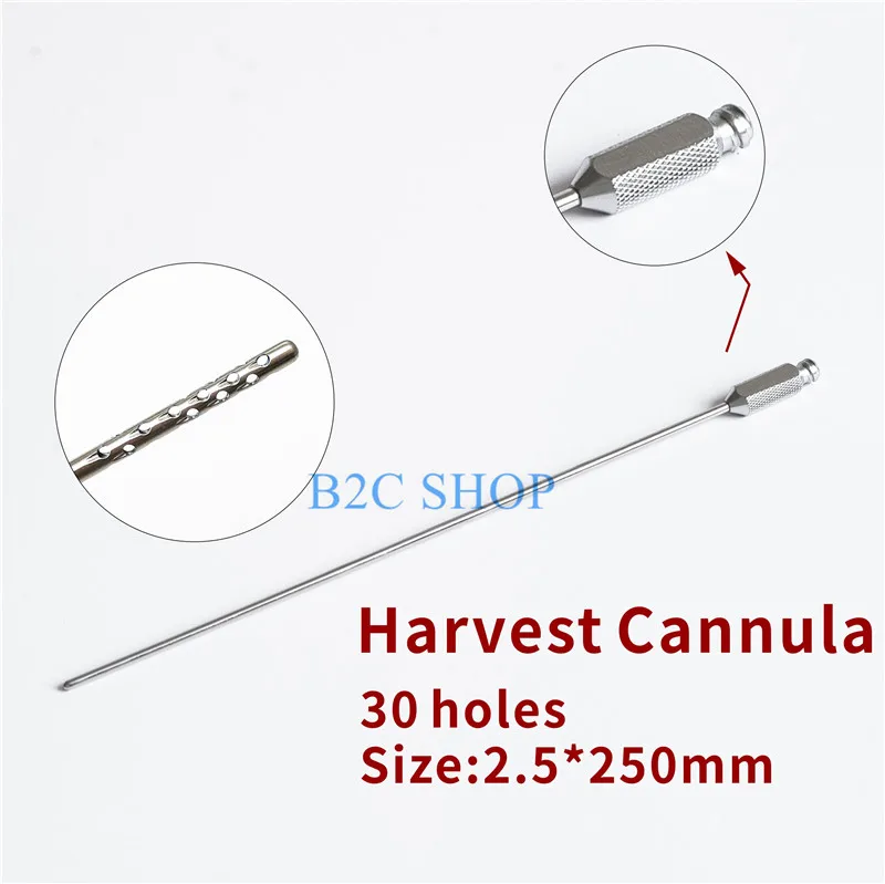 

liposuction cannula fat transfer needle Liposuction Cannulas 20/30 Hole Harvest cannula for easier re-injection frduces blocking