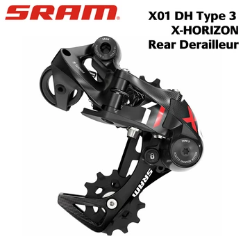 

SRAM X01 DH X-HORIZON Rear Derailleur 10-speed - Type 2 - short - red - 00.7518.041.002