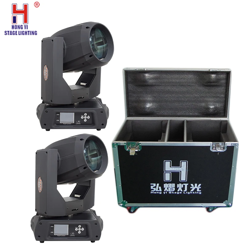 

17R Sharpy 350w beam Moving Head Light For Stage Effect Dj Wedding lighting with 2in1 flight case