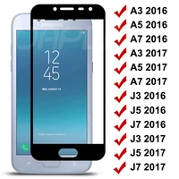 9D Volle Schutz Glas Für Samsung Galaxy A3 A5 A7 J3 J5 J7 2017 2016 S7 J2 Prime Sicherheit Gehärtetem screen Protector Glas Film