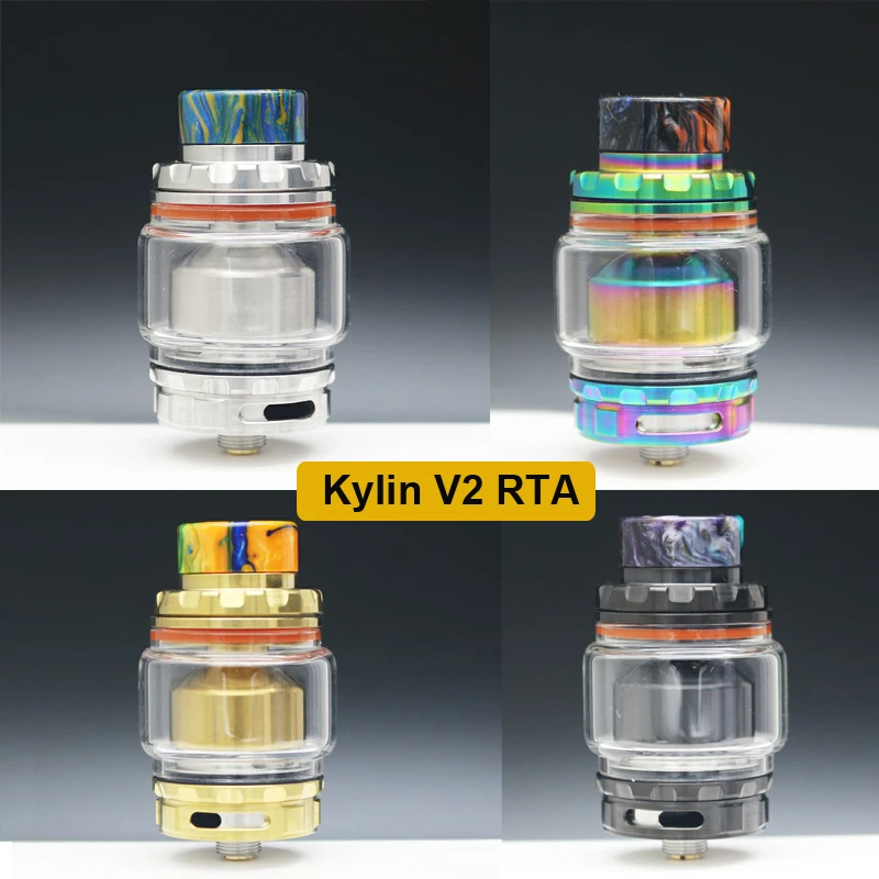 

e-cigarette 510 Thread mod style kylin V2 RTA Tank 3ml/5ml Atomizer Vape Vaporizer