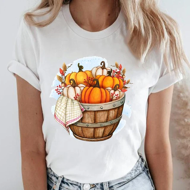 Watercolor Pumpkin Thanksgiving t shirt