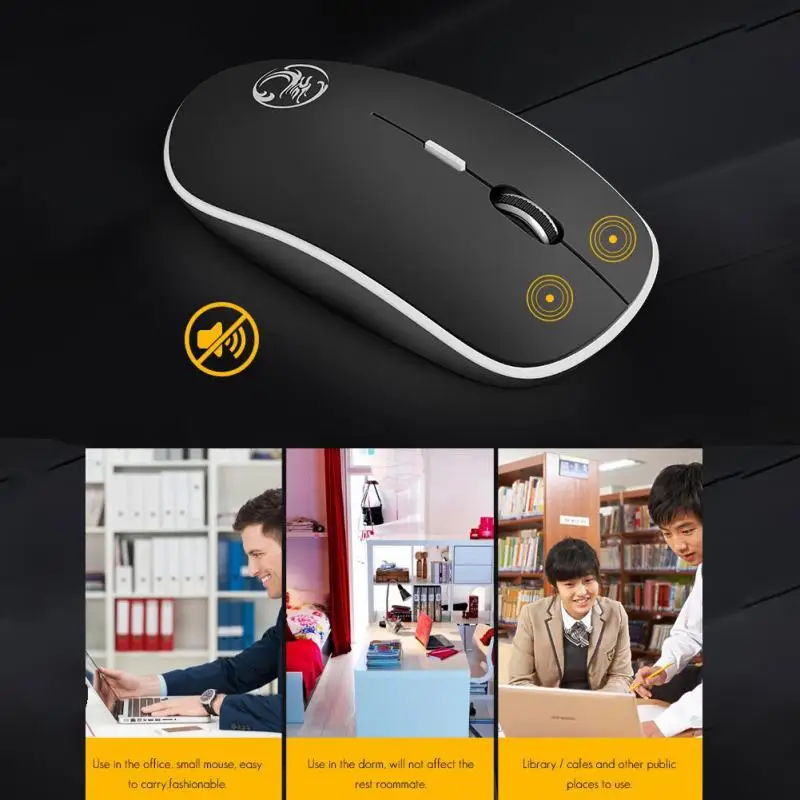 Wireless Mouse Ergonomic Silent Mouse Computer Mouse Pc Usb Optical 2 4ghz 1600 Dpi 4 Buttons Noiseless Mouse For Macbook Laptop Mice Aliexpress