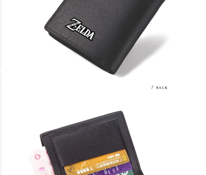 The Legend of Zelda Wallet Cool Men Long Purse Breath of the Wild Wallets Boys Children Gifts (4)