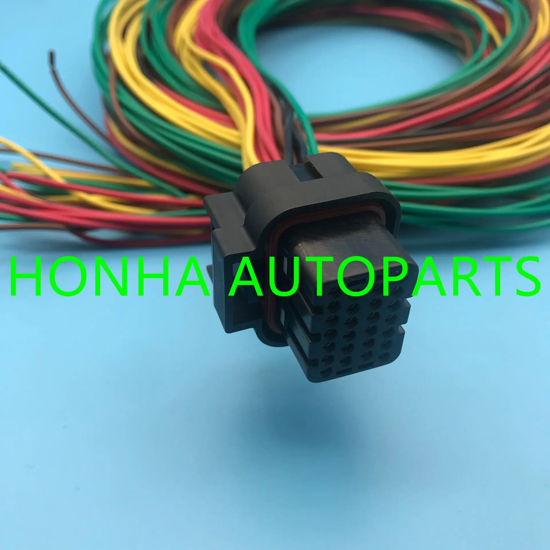 1 шт./лот 26 Pin/way два типа AMP Tyco ECU автомобильный разъем 1473416-1 с проводом или без провода - Название цвета: 1 pcs wire harness