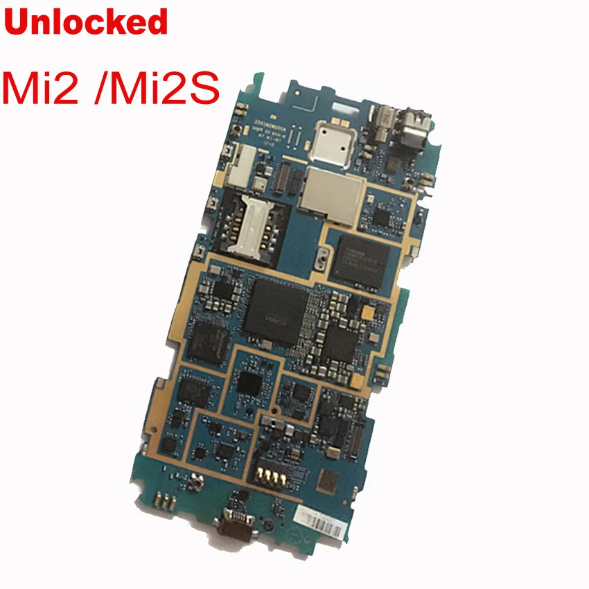 Оригинальная протестированная Рабочая материнская плата для Xiaomi Mi2 M2/2s Mi 2 Mi2s M2s с
