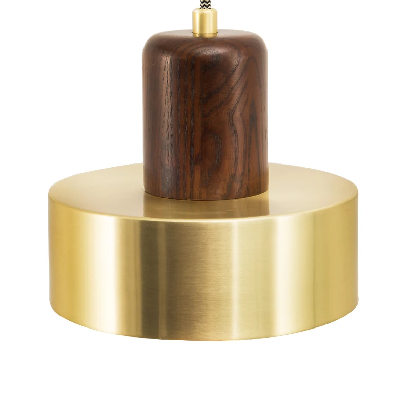 Northern Europe Ins Brass Bedroom Lamp Bedside Small A Chandelier Suspension Post Modern Concise Light Luxurious Bar | Лампы и