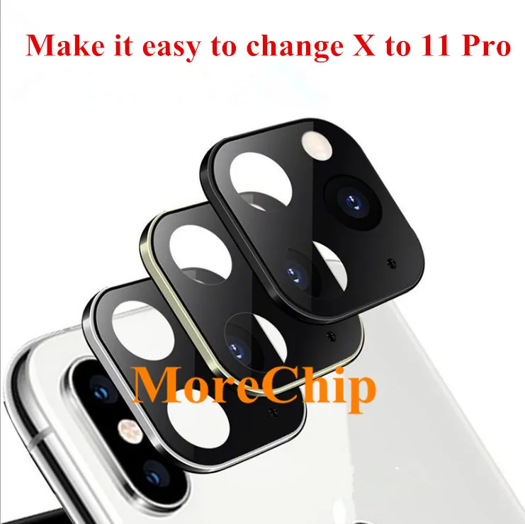 Сменный объектив для камеры iPhone 11 защитный кольцевой чехол X XS MAX