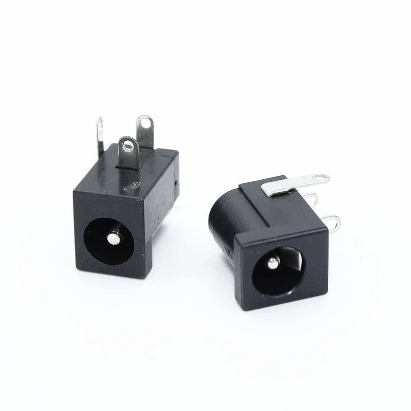 5.5mm 2.1mm Flat Head Female Plug 5pcs DC Jack DC-005 2.0 DC005 Power Socket