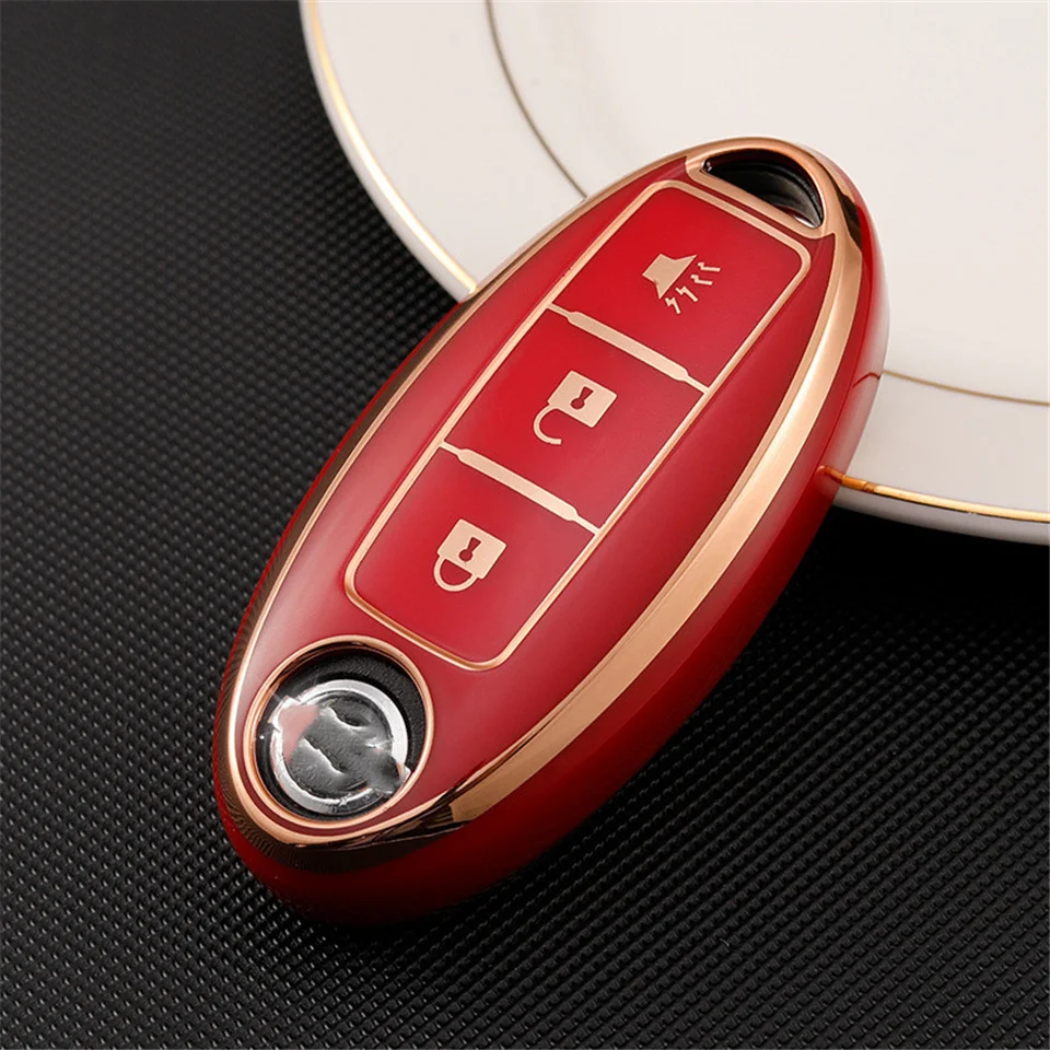 Cover custodia chiave auto per nissan juke leaf micra k12 note patrol qashqai j11 j10 tiida versa x-trail xtrail x trail t32 Infiniti - H0b3eec94c69a43caa8e4ec5bcd8d7e033
