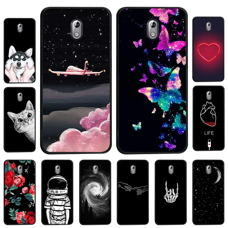 

Fashion Black Silicone Case For Nokia 9 PureView Case Cover For Nokia 3.1 2.1 7.1 Plus X3 X7 2 3 8.1 2018 Soft TPU Back Cover