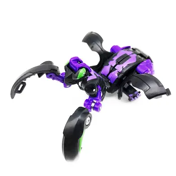 

Purple Praying Mantis BAKUGANES Children's Toy Burst Metal Fusion Met Ball Gyro Deformation Animal Instant Deformation